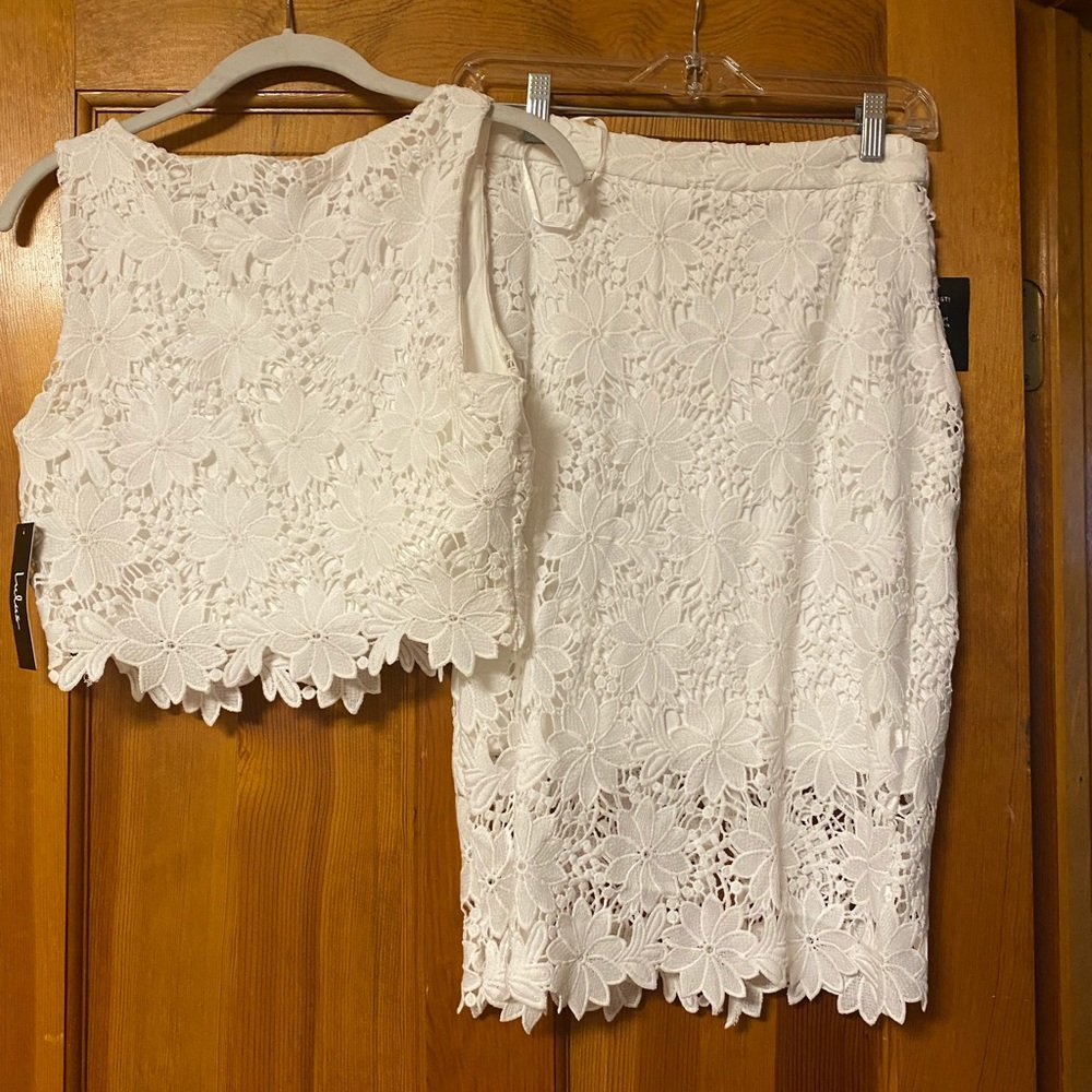 BRAND NEW NEVER WORN LULUS TWO PIECE